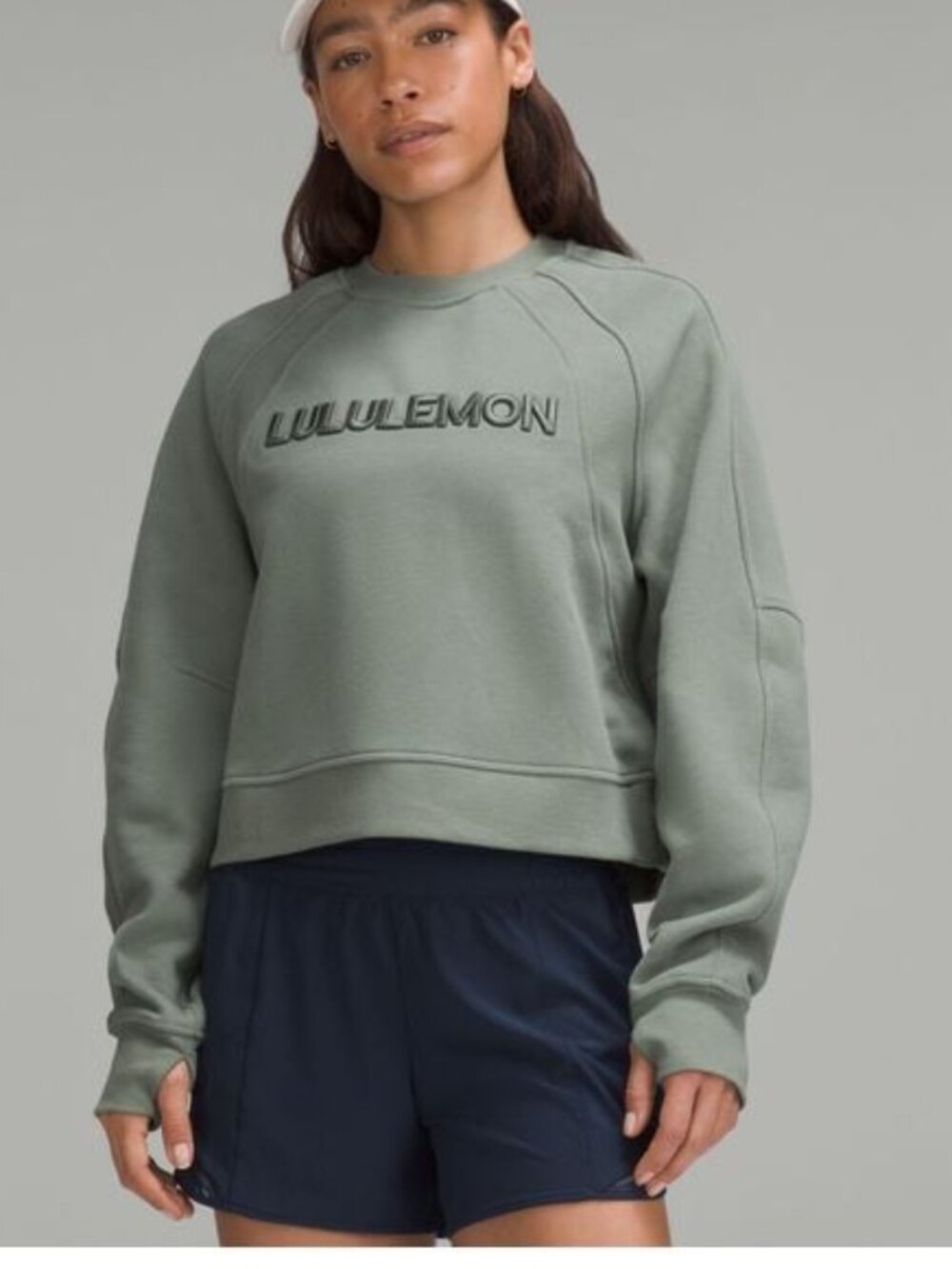Lululemon Scuba Oversized Pullover Wordmark Sweatshirt
